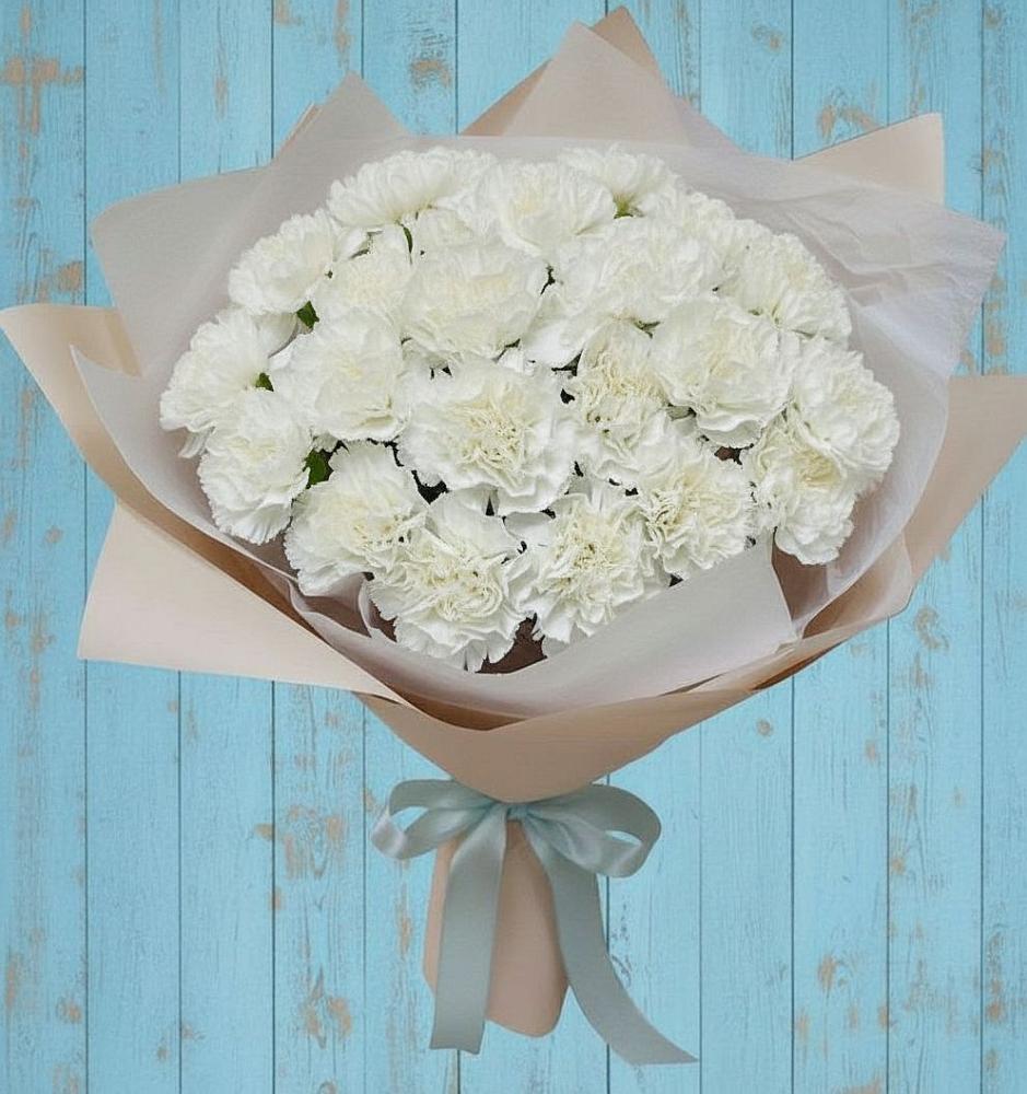 Букет цветов из: Гвоздики в Змиёвке