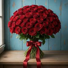 Букет Красные розы Блэк Меджик в Змиёвке