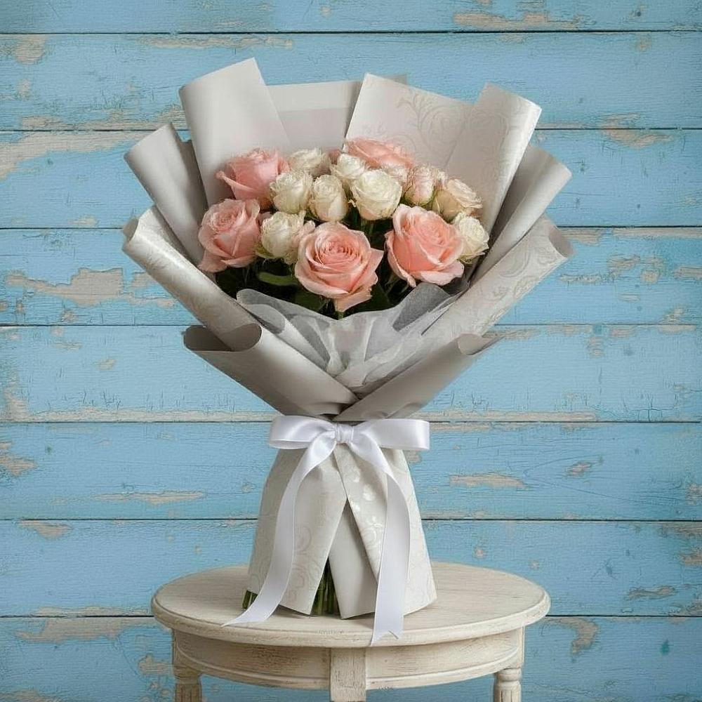 Букет цветов из: Розы в Змиёвке