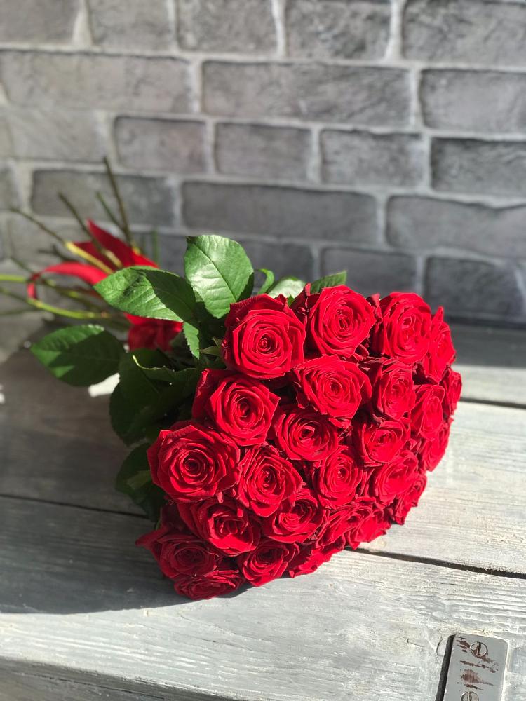 Букет Красные розы Фридом в Змиёвке