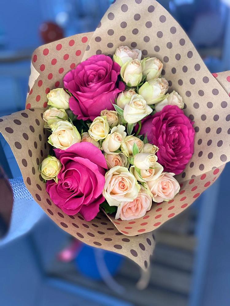 Букет цветов из: Розы в Змиёвке