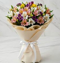 Букет цветов из:  Альстромерии в Змиёвке