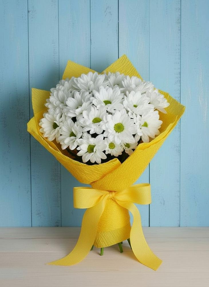 Букет цветов из: Хризантемы в Змиёвке