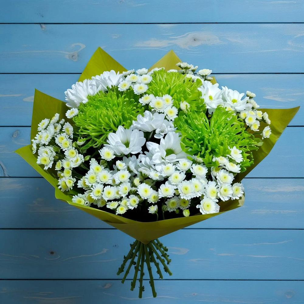 Букет цветов из: Хризантемы в Змиёвке
