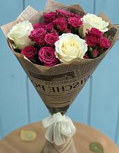 Букет цветов из:  Розы в Змиёвке