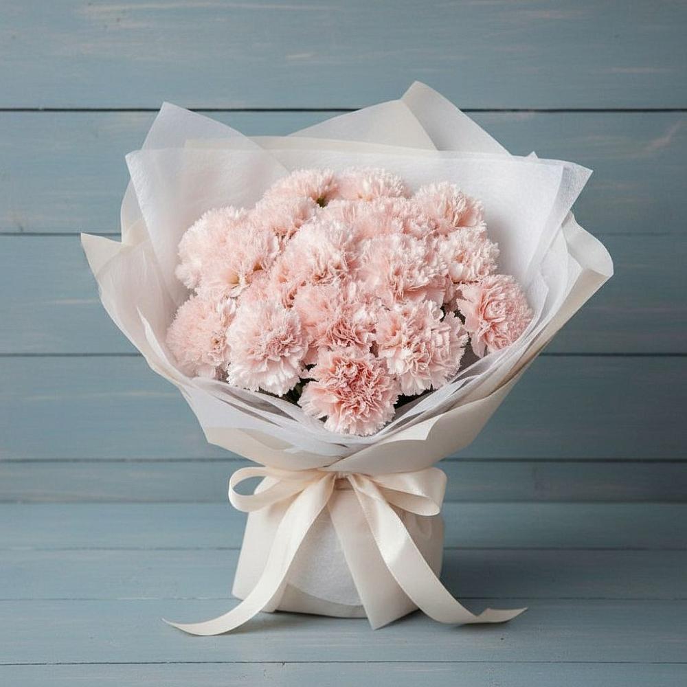 Букет цветов из: Гвоздики в Змиёвке