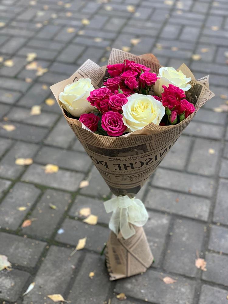 Букет цветов из: Розы в Змиёвке