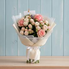 Букет цветов из:  Розы в Змиёвке