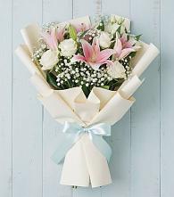 Букет цветов из:  Лилии в Змиёвке